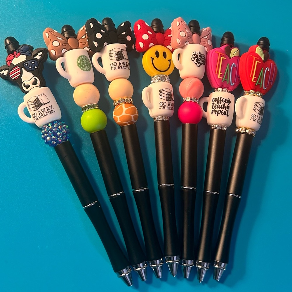 Fun Beaded Pens 🖊️